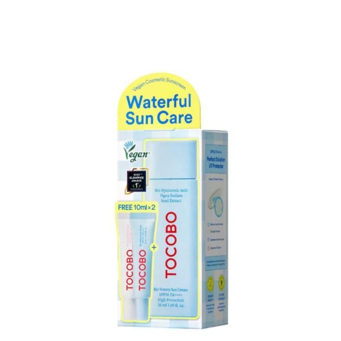 ⁦Tocobo Bio Watery Sun Cream + Deluxe Set⁩ - الصورة ⁦1⁩