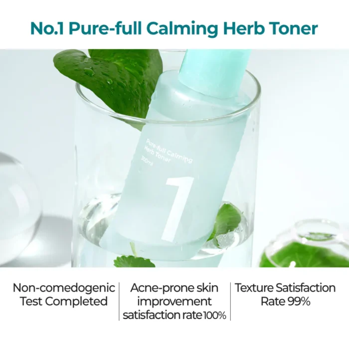 Numbuzin No.1 Pure-full Calming Herb Toner - 300ml - Image 2