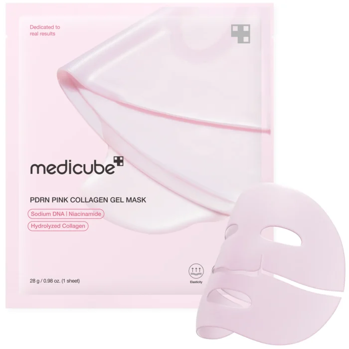 ⁦Medicube PDRN PINK COLLAGEN GEL MASK_1EA⁩ - الصورة ⁦1⁩
