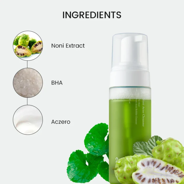 ⁦Celimax NONI Acne Bubble Cleanser - 155ml⁩ - الصورة ⁦3⁩