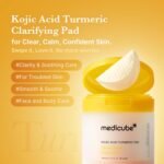 ⁦Medicube KOJIC ACID TURMERIC PAD - 70pcs⁩ - الصورة ⁦2⁩